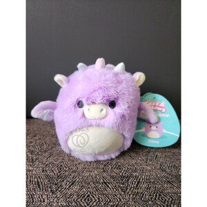 Squishmallows Dina the Dragon Fuzzamallows 5 Inch